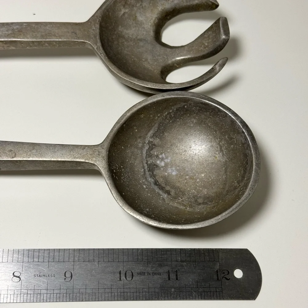 Vintage Silver‎ Salad Serving Set